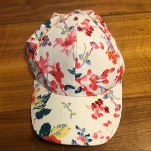 Floral baseball cap